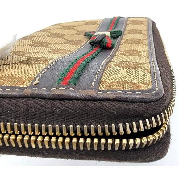 Auth Gucci Wallet Gg Canvas Beige Brown #78330G19B - Picture 12 of 15
